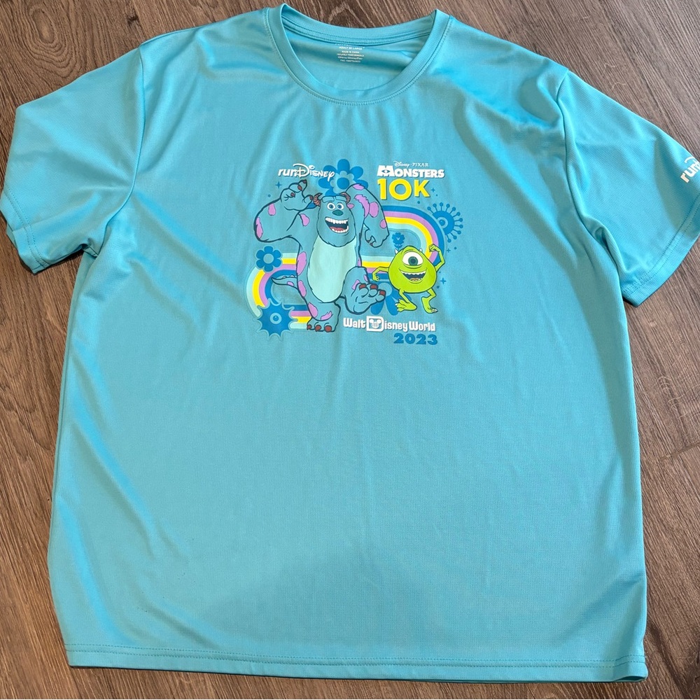 Run Disney Monsters 10K 2023 Dri-Fit Shirt Men’s 2XL
